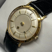 JAEGER LE COULTRE Vintage 1950s Like New Watch w/ Mystery Dial - $10K APR w/ COA APR 57