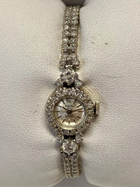 ADRIA Vintage 1930's Ladies Mechanical 14K White Gold Wristwatch- $25K APR w/COA APR57