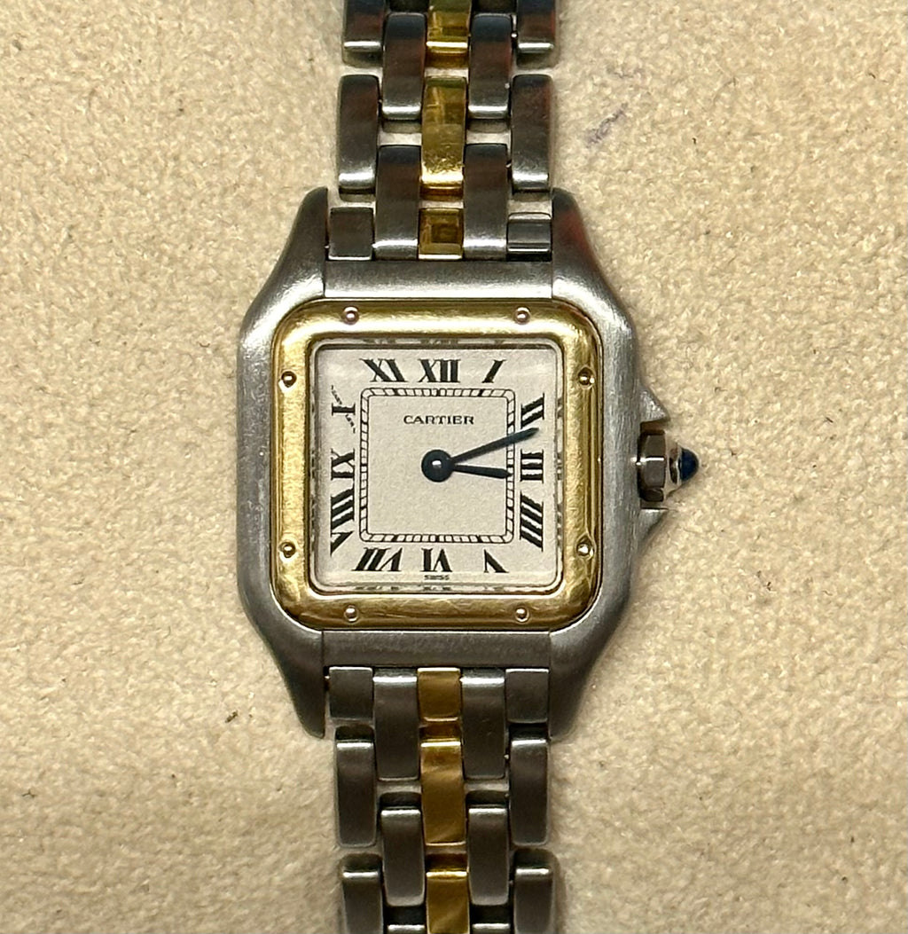 Cartier Mini Panthere Two-Tone Small Square Brand New Watch - $10K APR