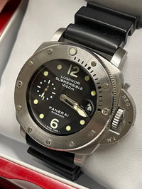 PANERAI Limited Edition 1/500 Luminor Submersible Men's SS Watch - $20K Appraisal Value! ✓ APR 57