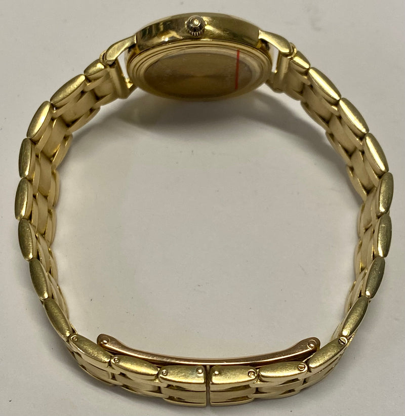 WYLER VETTA 18K Yellow Gold w/ Date Feature Ladies Wristwatch - $16K APR w/ COA! APR57