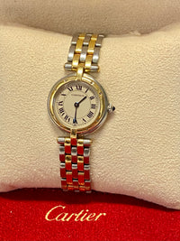 CARTIER Limited Edition 18K Gold/ Stainless Steel Ladies Watch- $15K APR w/ COA! APR57