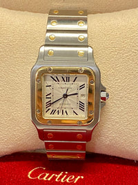 CARTIER Unisex 18K Yellow Gold/Stainless Steel Automatic Watch- $16K APR w/ COA! APR57