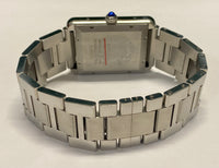 CARTIER Jumbo Tank Stainless Steel Automatic Men's Wristwatch - $10K APR w/ COA! APR57