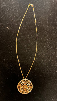 Cartier Style 14K Rose Gold Exquisite Diamond Pendant Necklace - $20K APR w/ CoA APR57
