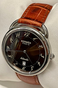 HERMES Paris Automatic Stainless Steel Rare Unisex Wristwatch - $13K APR w/ COA! APR57