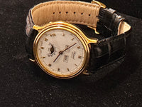 Chopard Automatic Lvna D'Oro #1103 Men's Wristwatch in 18K Yellow Gold with Triple Annual Calendar & Moon Phase - $50K VALUE APR 57