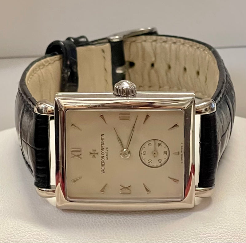 VACHERON CONSTANTIN Vintage 18K White Gold Mechanical Wristwatch-$40K APR w/ COA APR57