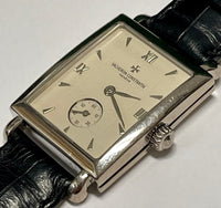 VACHERON CONSTANTIN Vintage 18K White Gold Mechanical Wristwatch-$40K APR w/ COA APR57