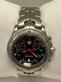 TAG HEUER Limited Edition Chronograph Stainless Steel Wristwatch-$10K APR w/ COA APR57