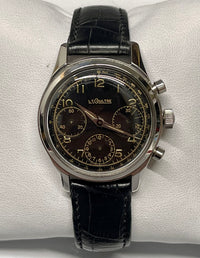 JAEGER LECOULTRE Circa 1940's SS Mechanical Chronograph Watch - $25K APR w/ COA! APR 57