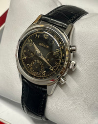 JAEGER LECOULTRE Circa 1940's SS Mechanical Chronograph Watch - $25K APR w/ COA! APR 57