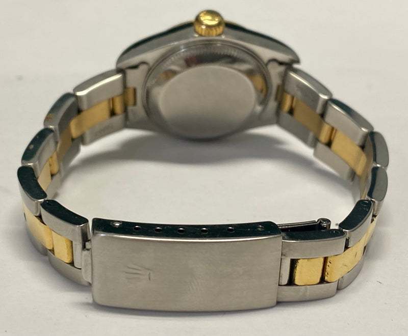 ROLEX Ladies DateJust 18K Gold/ Steel W/ Off White Dial Watch - $20K APR w/ COA! APR57