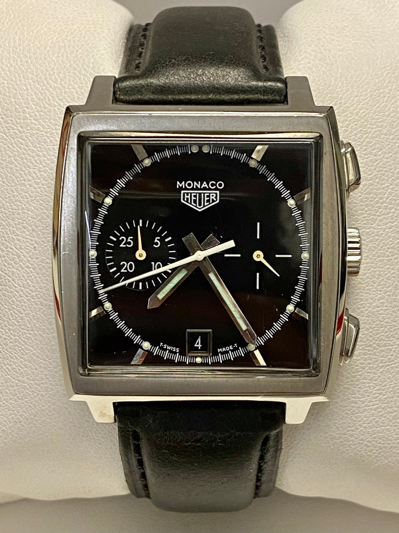 TAG HEUER Monaco Men's Limited Ed. Vintage Chrono Steel Watch - $16K APR w/ COA! APR57