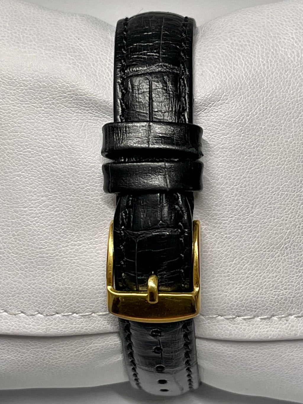 JAEGER LECOULTRE Mechanical Dress Watch w/ Porcelain Style Dial