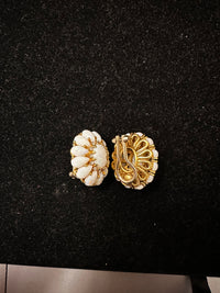 Opulent 18K Yellow & White Gold Earrings with Opals & Diamonds - $30K APR w/ CoA APR57