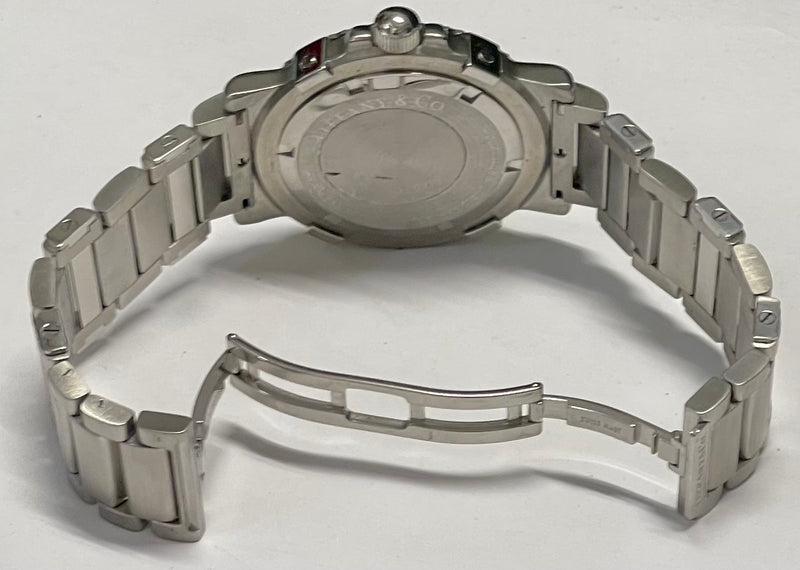 TIFFANY & Co. Stainless Steel Rotating Bezel Men's Wristwatch - $6K APR w/ COA!! APR57
