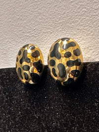 TIFFANY & Co. Rare Angela Cummings Leopard Designer Earrings - $16K APR w/ CoA!! APR57