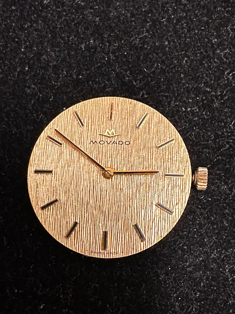 MOVADO Vintage 1950s Rare Mechanical Men's Watch in Solid Gold - $10K APR w/COA! APR57