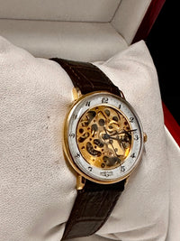 Heno 1960s Classic Vintage Skeleton Dial Men's Wrist Watch - $5K APR w/ COA!! APR57