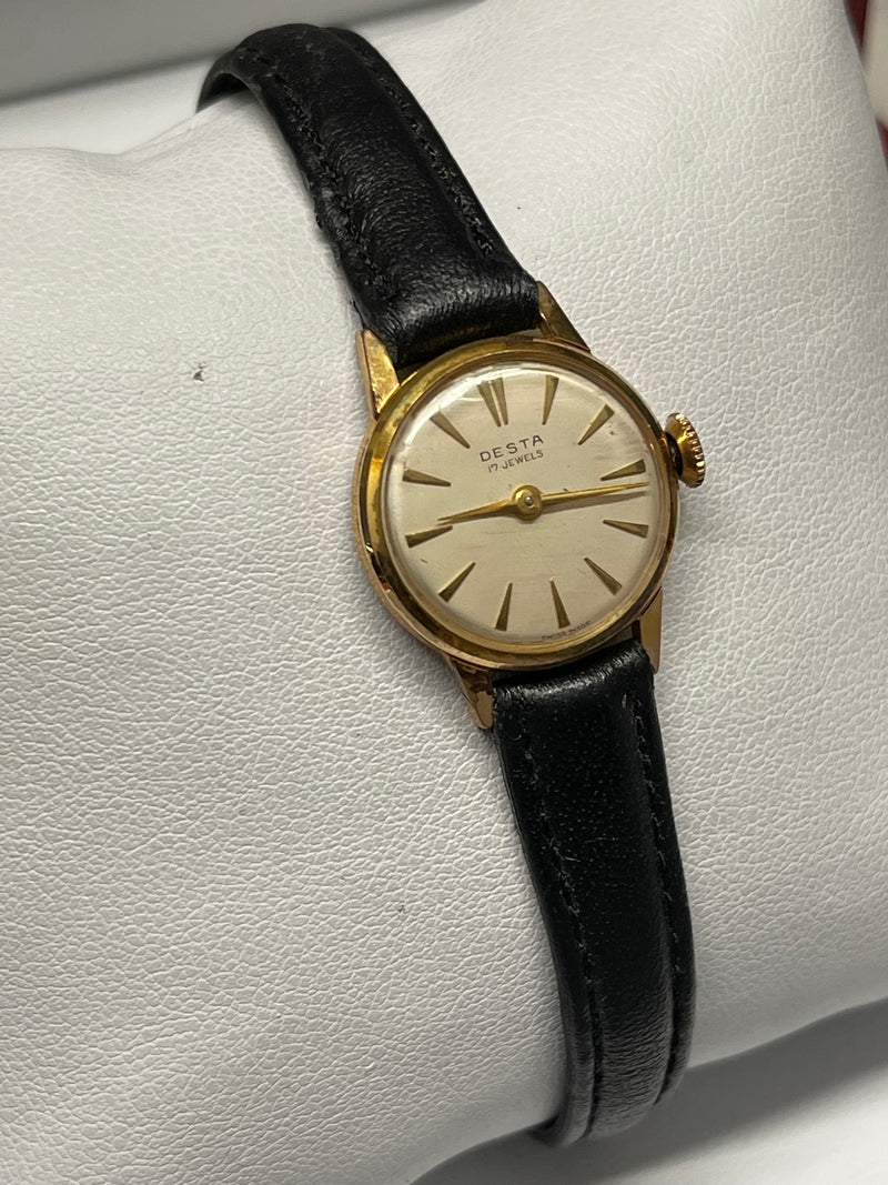DESTA Vintage 1940's Rose Gold Tone Lady’s Mechanical Watch