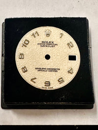 Rolex Mid-Size Datejust: 1965s Off White Dial Original Diamonds - $6K APR w/CoA! APR57