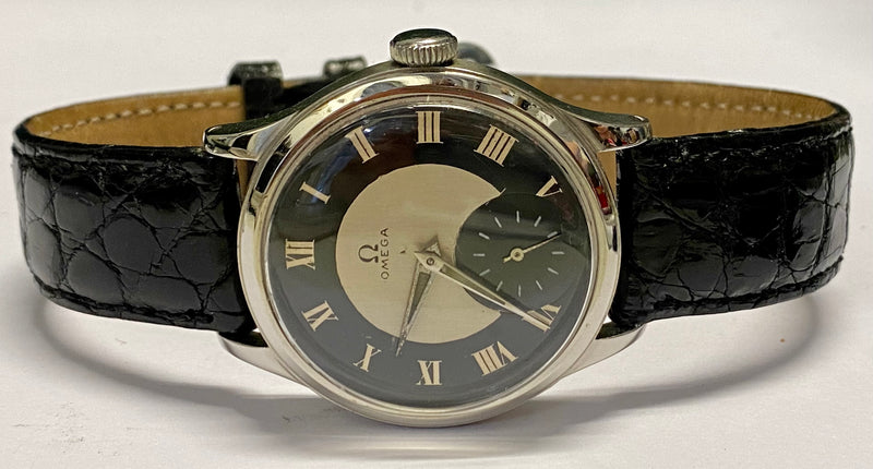 OMEGA Military Style Vintage 1944's SS w/ Sub-Second Feature - $20K APR w/ COA!! APR 57