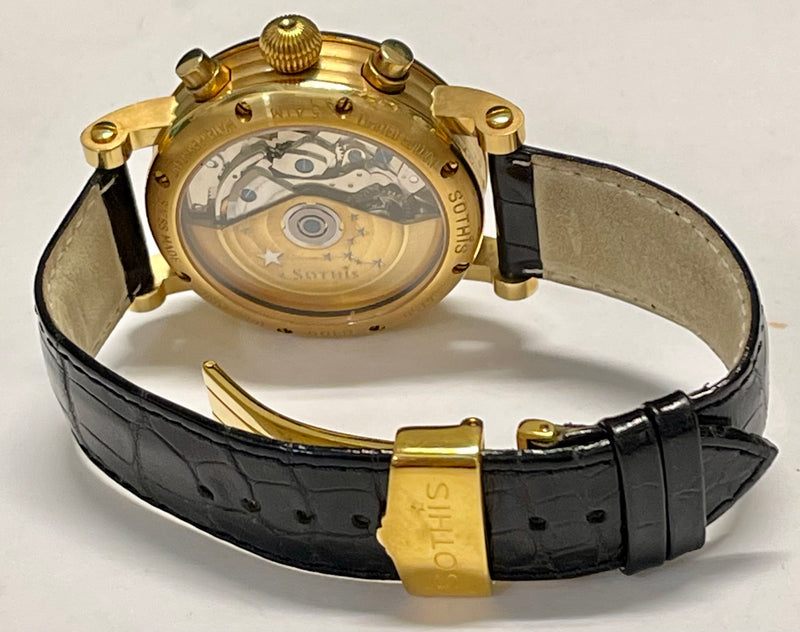 SOTHIS No. 3 Spirit Of The Moon 18K Yellow Gold Limited Edition #4/50 Chronograph - $50K Appraisal Value! ✓ APR57