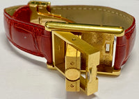 CARTIER Reversible 18K Yellow Gold Watch w/ Diamond Face - $120K APR Value w/ CoA! APR 57