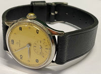 OMEGA Vintage 1946's SS w/ Light Gold Tone Dial Men's Watch - $10K APR w/ COA!!! APR57