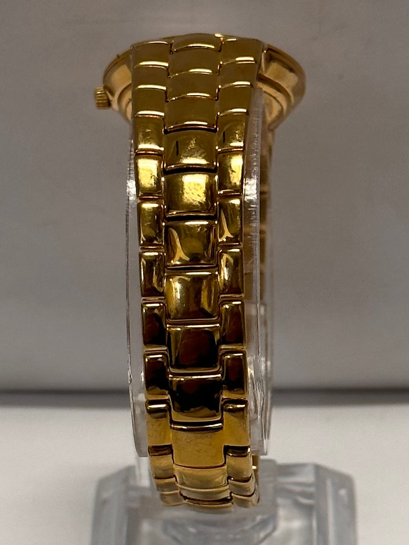 GUCCI Beautiful Gold Tone w/ Black Dial & 12 Factory Dial Watch - $4K APR w/COA! APR57