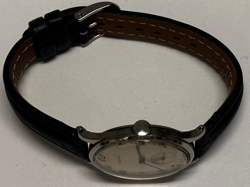 LONGINES Unique Stainless Steel Vintage 1940's Rare Men's Watch- $6K APR w/ COA! APR57
