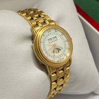 BLANCPAIN Ladies Ltd Ed Moonphase Calendar 18K YG Automatic Watch w/ MoP Diamond Dial - $50K Appraisal Value! ✓ APR57
