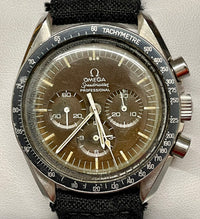 OMEGA SpeedMaster Professional SS Automatic 1st Watch Worn on Moon! With Rare Brown Tropical Dial!  Ref. #321 - $100K Appraisal Value! APR 57