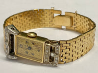 PARK LANE Vintage 1920's Solid Gold w/ 20 Diamds Ladies Watch - $30K APR w/ COA! APR57