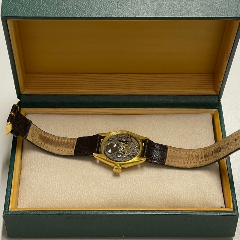 ROLEX Oyster Edison 1930's Gold Tone Mechanical Unisex Watch - $16K APR w/ COA!! APR57