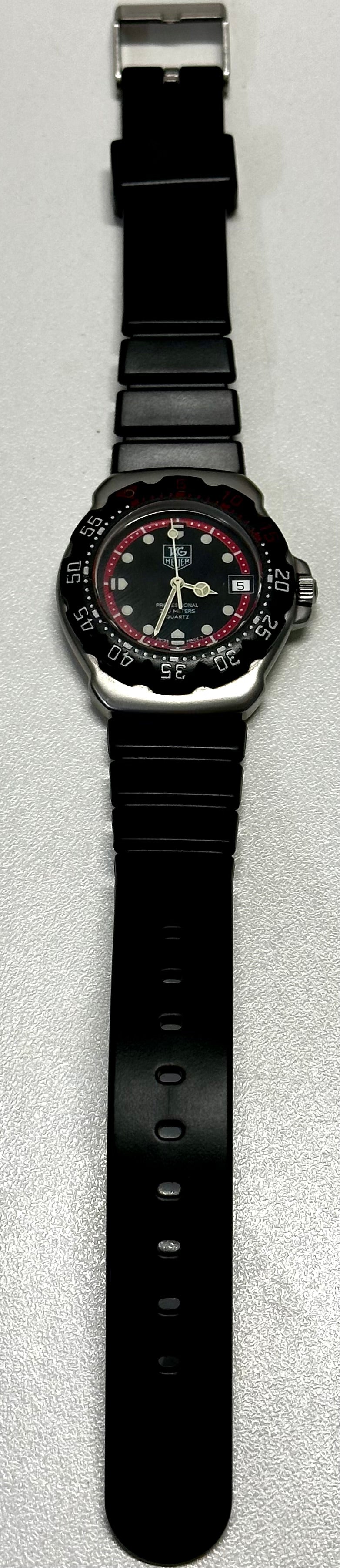 Unisex Tag Heuer Original Diving Wristwatch Rotating Bezel - 1.8K APR w/ COA! APR57