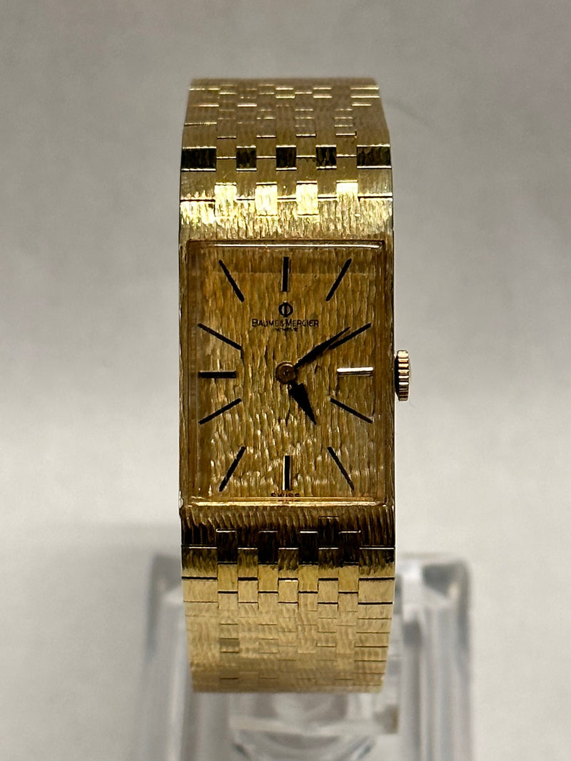BAUME & MERCIER Unisex Solid Gold Mechanical Wristwatch 57 Grams-$30K APR w/ COA APR57
