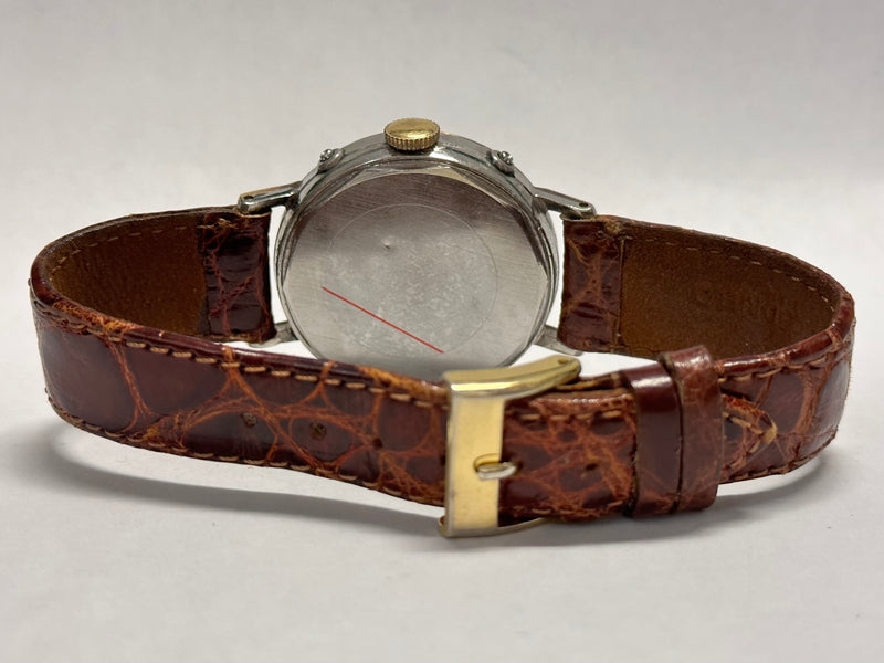 Movado Men's Triple Calendar 18K Rose Gold Style Watch 1970s - $20K APR w/ COA!! APR57