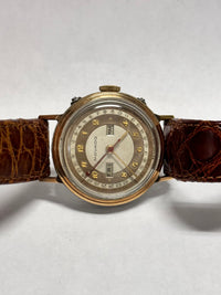 Movado Men's Triple Calendar 18K Rose Gold Style Watch 1970s - $20K APR w/ COA!! APR57