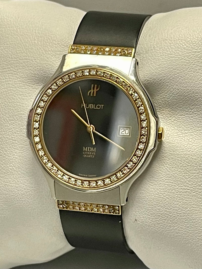 Mens diamond hublot watches Clearance