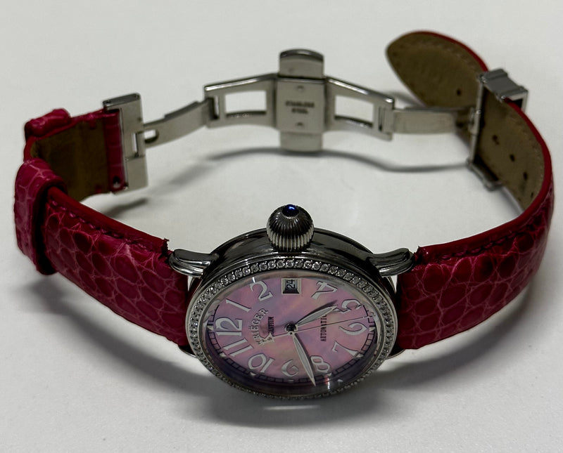 Krieger Gigantium Mother Of Pearl  Automatic Watch Ref: K3003D - 10K APR w/ COA! APR57