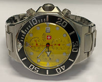 SWISS MILITARY Ltd Ed. 336/365 SS Chrono 12,000 Feet's Watch - $15K APR w/ COA!! APR57