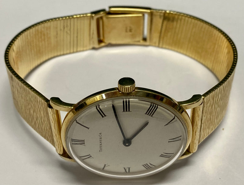 TIFFANY & CO Vintage Circa 1940's Solid Gold Mechanical Watch - $30K APR w/ COA! APR57