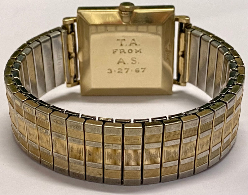 TIFFANY & CO Vintage 1967's Solid Gold Mechanical Men's Watch - $8K APR w/ COA!! APR57