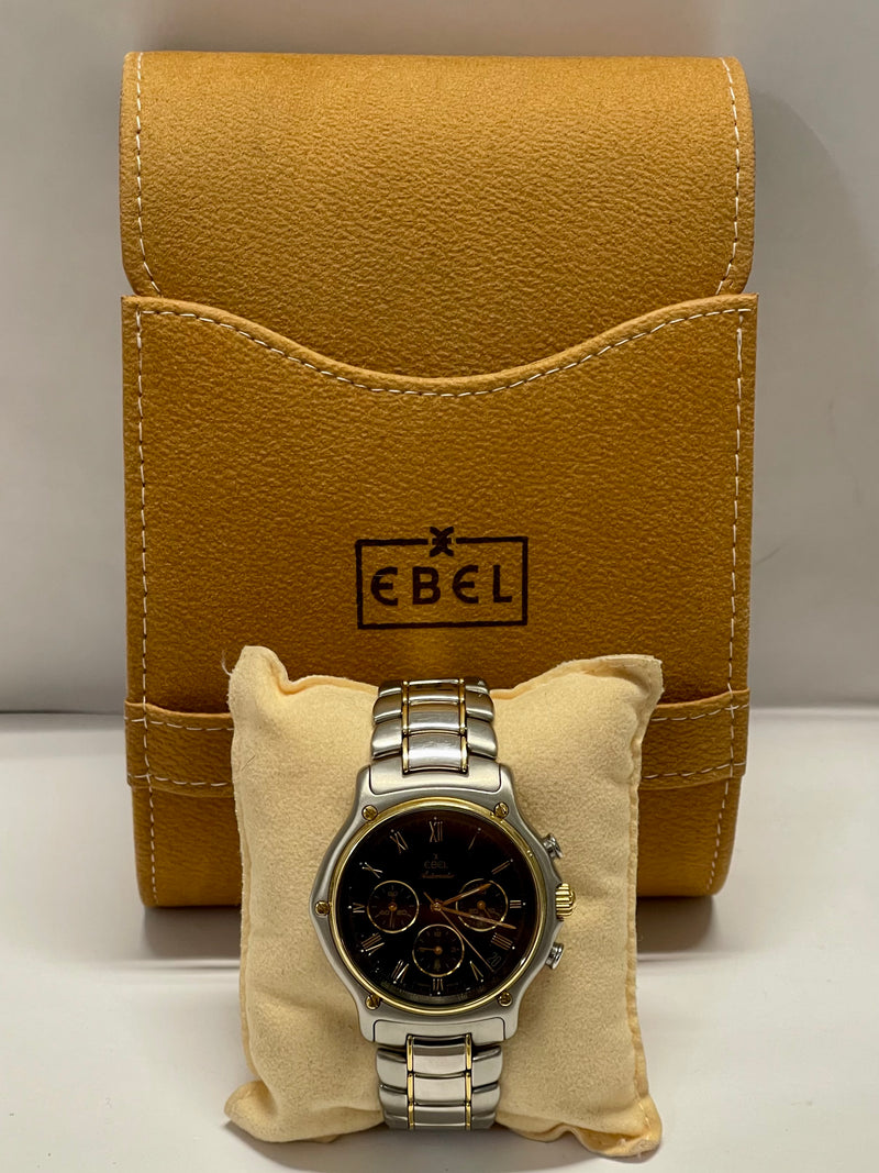EBEL 1911 Chrono Two-Tone 18K YG & SS Beautiful Men's Watch - $13K APR w/ COA!!! APR57