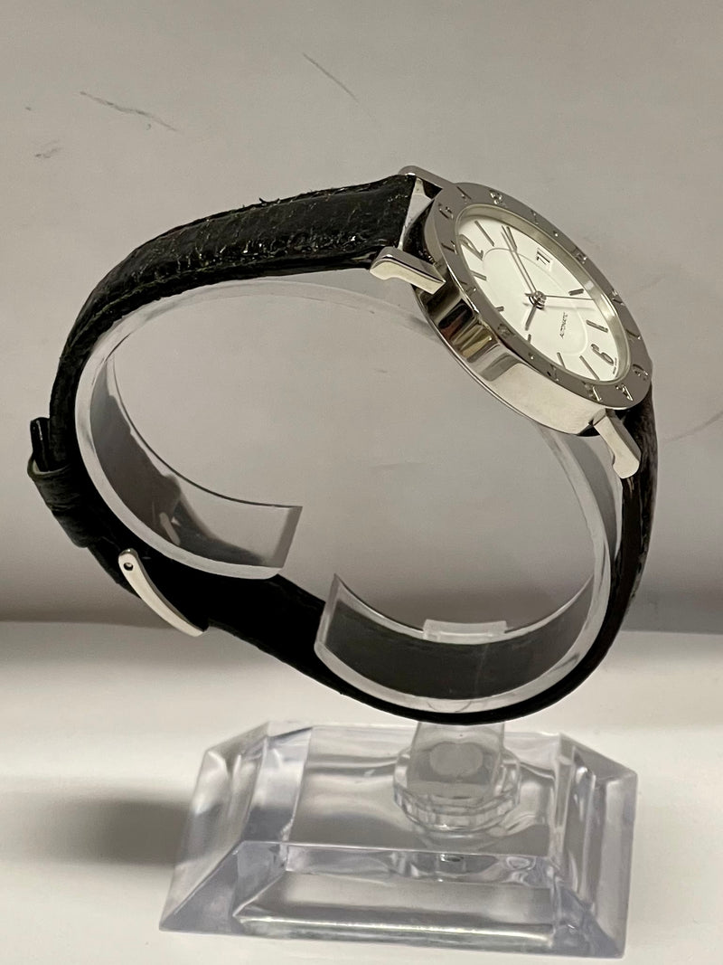 BVLGARI Automatic SS Unisex Rare Wrist Watch w/ Date Feature - $7K APR w/ COA!!! APR57