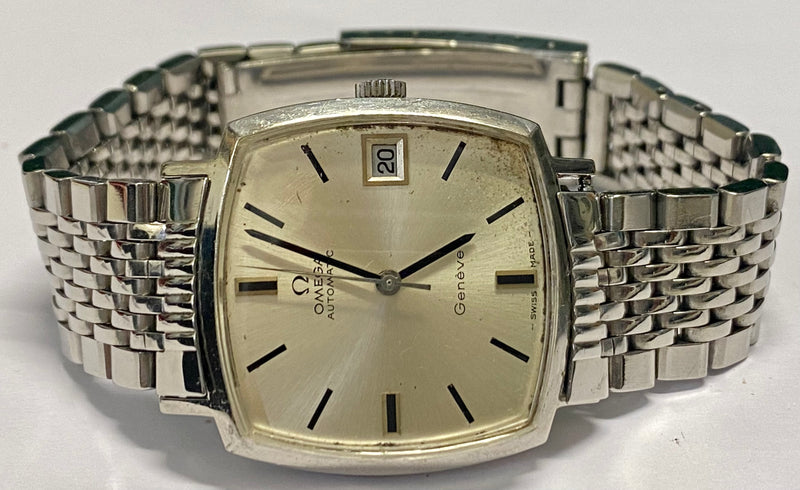 OMEGA Geneve Vintage Circa 1960's Date SS Collector Condition - $7K APR w/ COA!! APR57