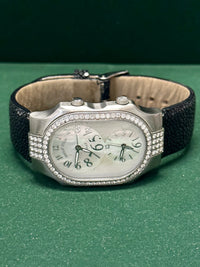 Men's Large Philip Stein Dual-Time Quartz Movement Wristwatch - $4K APR w/ COA! APR57