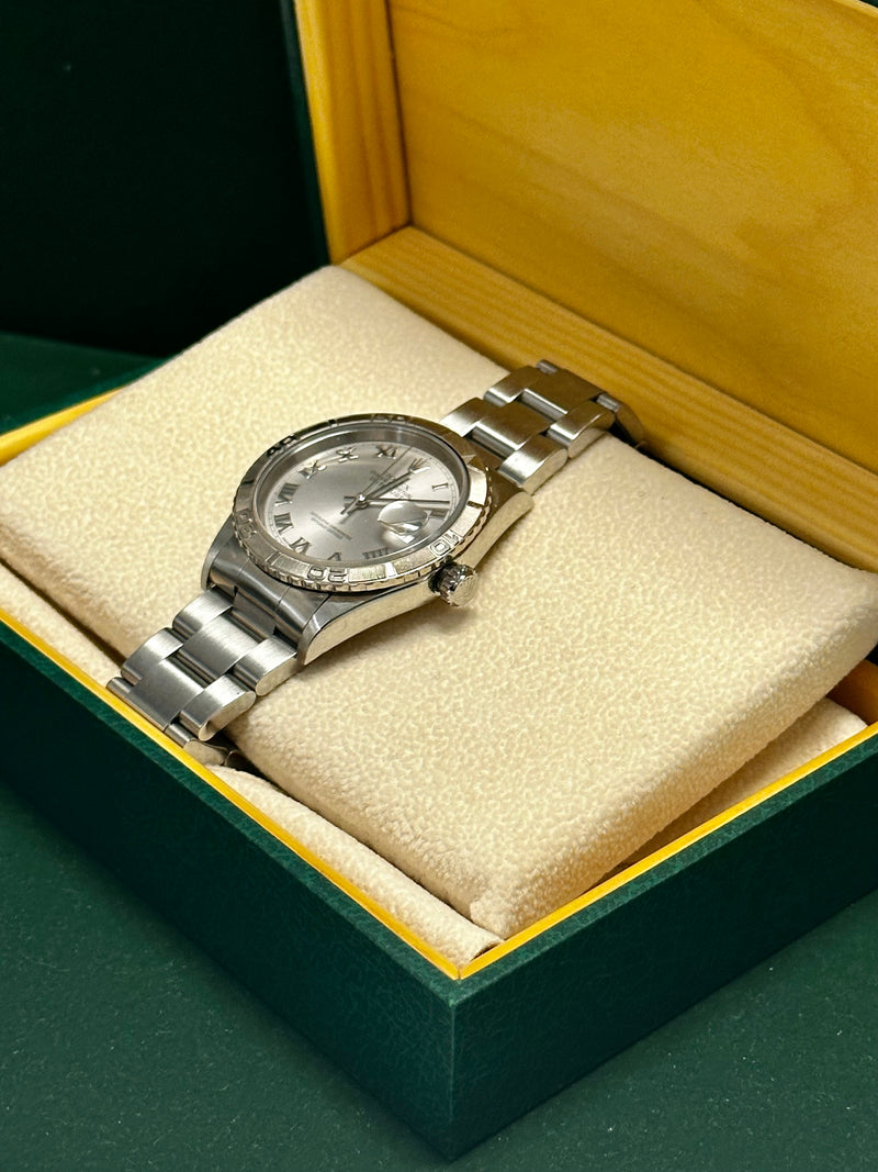 Extremely Rare Rolex DateJust Thunderbird Rotating Bezel Watch- $20K APR w/ COA! APR57